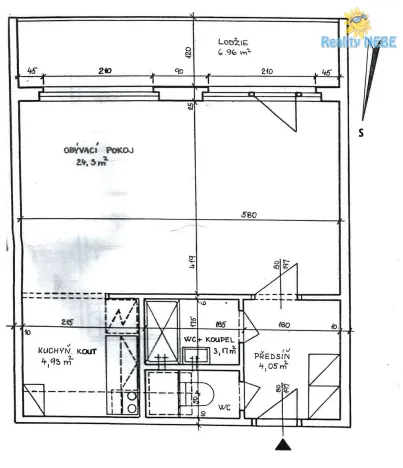 Pronájem bytu 1+kk, Praha - Ruzyně, Šmolíkova, 39 m2