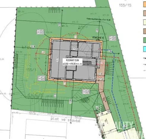 Pronájem bytu 2+kk, Jesenice, Hlavní, 47 m2