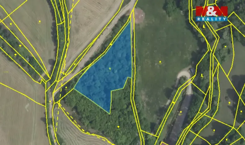 Prodej pole, Milešov, 4731 m2