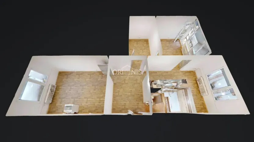 Pronájem bytu 2+1, Chomutov, Březenecká, 60 m2