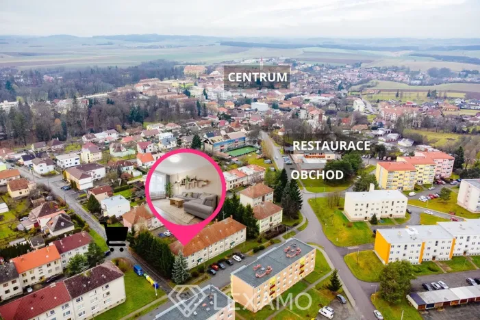 Pronájem bytu 2+kk, Jemnice, Široká, 68 m2