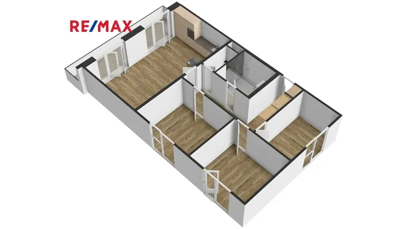 Pronájem bytu 4+kk, Plzeň, 86 m2