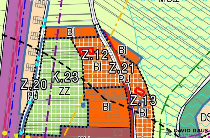 Prodej pozemku pro bydlení, Rajhrad, Popovická, 724 m2