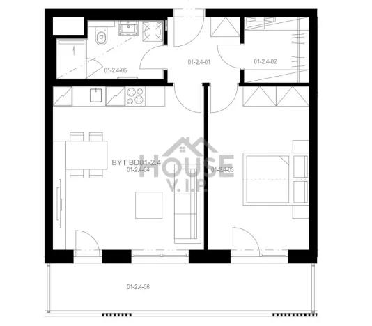 Prodej bytu 2+kk, Kladno, U Engerthu, 55 m2