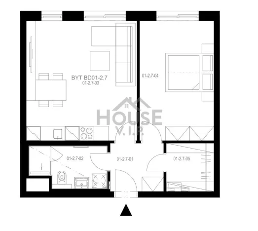Prodej bytu 2+kk, Kladno, U Engerthu, 54 m2