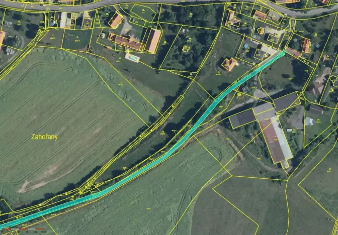 Prodej pole, Zahořany, 5303 m2