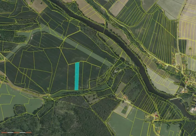 Prodej pole, Střelské Hoštice, 54215 m2