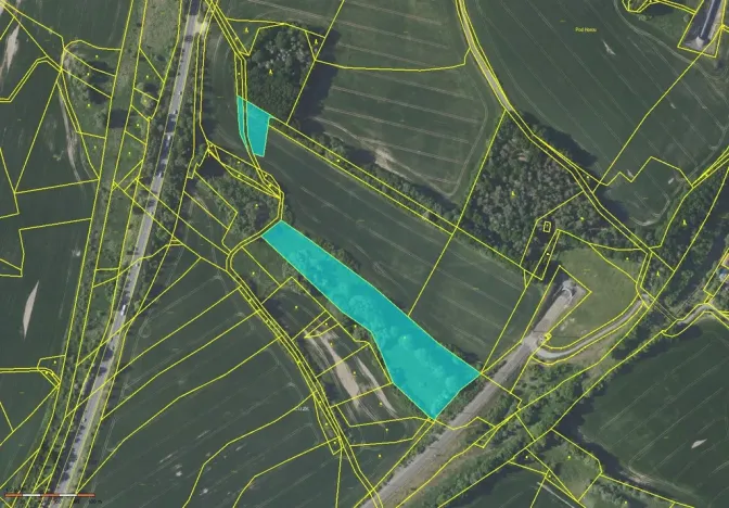 Prodej pole, Bystřice - Petrovice, 18096 m2