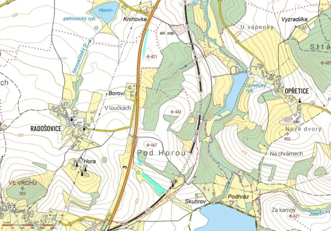 Prodej pole, Bystřice - Petrovice, 18096 m2