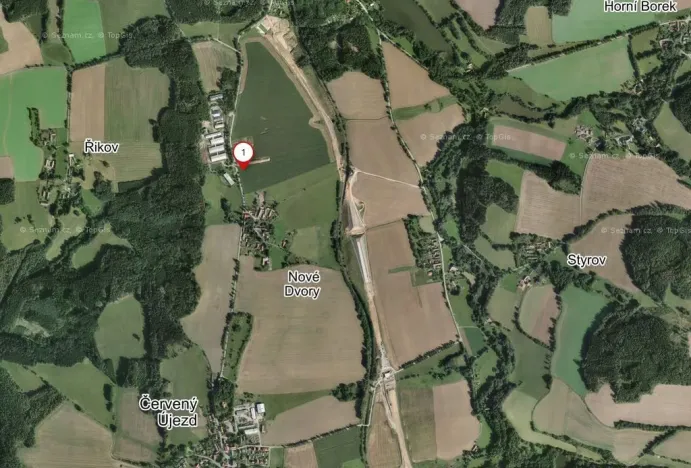 Prodej zahrady, Červený Újezd - Nové Dvory, 8872 m2