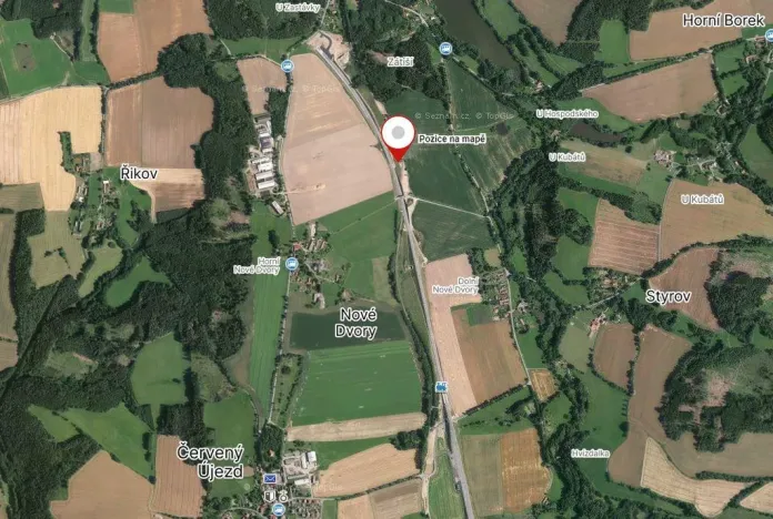 Prodej pole, Červený Újezd - Nové Dvory, 2485 m2