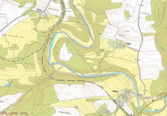 Prodej rybníku, Svojšín - Holyně, 4028 m2