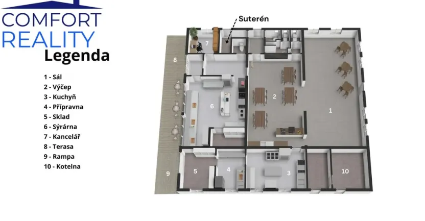 Prodej výrobních prostor, Suchdol nad Odrou - Kletné, 220 m2