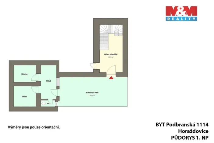 Pronájem bytu 3+1, Horažďovice, Podbranská, 122 m2