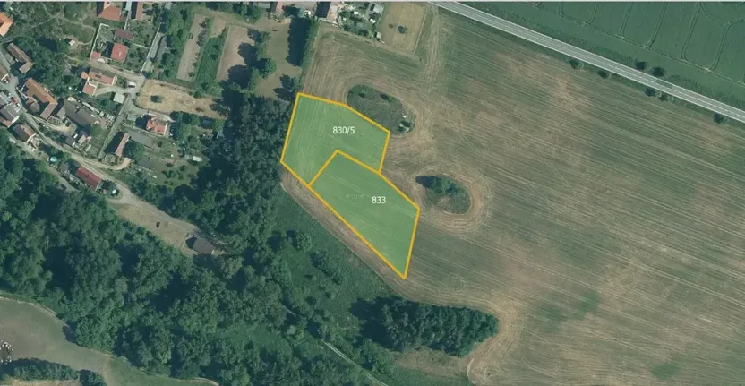 Prodej pole, Malý Bor, 3381 m2