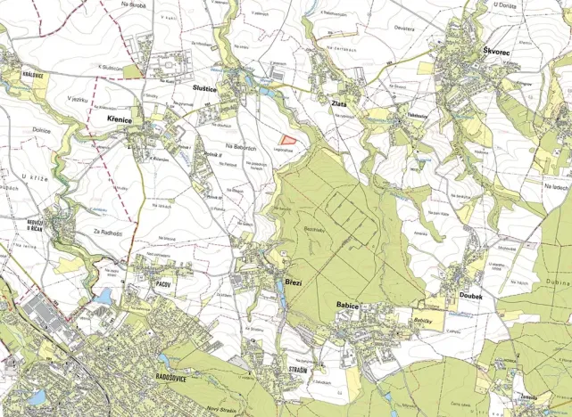 Prodej pole, Sluštice, 13691 m2