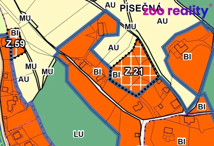 Prodej pozemku pro bydlení, Litvínov, 3127 m2