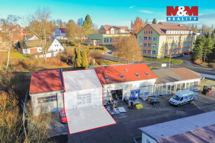 Pronájem skladu, Toužim, Plzeňská, 89 m2