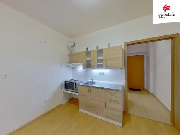 Pronájem bytu 1+kk, Lázně Bohdaneč, Za Pivovarem, 26 m2