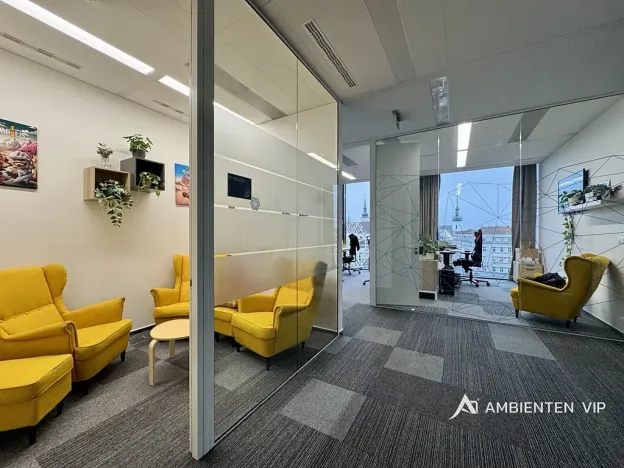 Pronájem kanceláře, Brno, Moravské náměstí, 403 m2