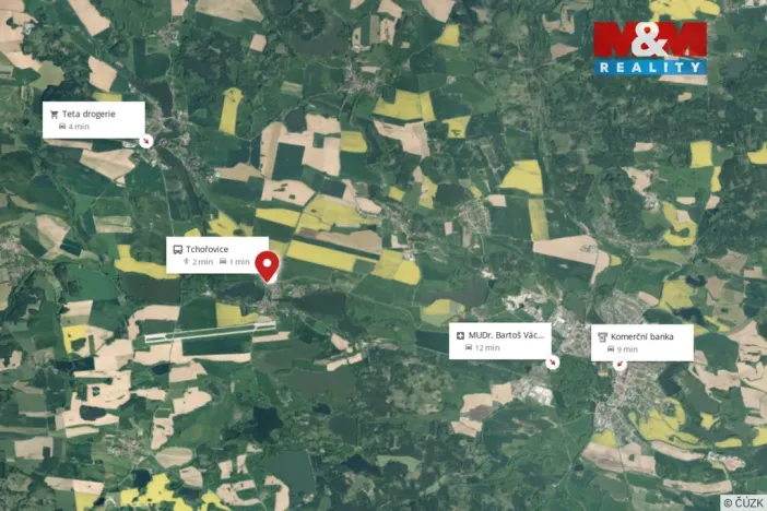 Prodej pozemku pro bydlení, Tchořovice, 771 m2