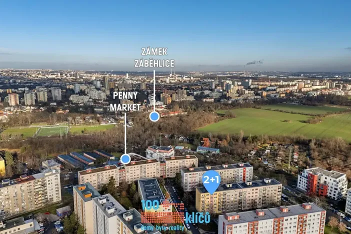 Prodej bytu 2+1, Praha - Záběhlice, Malovická, 53 m2