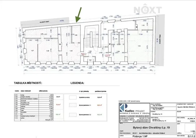 Prodej bytu 3+1, Chvalšiny, 86 m2