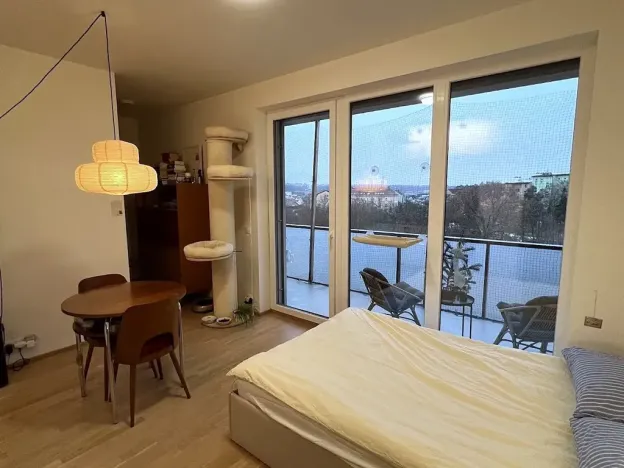 Pronájem bytu 1+kk, Praha - Libeň, Na Libušáku, 31 m2
