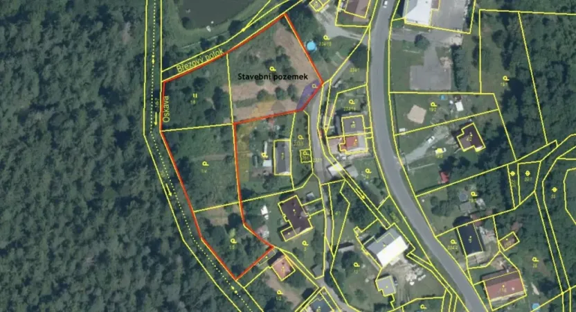 Prodej pozemku pro bydlení, Oskava, 4532 m2