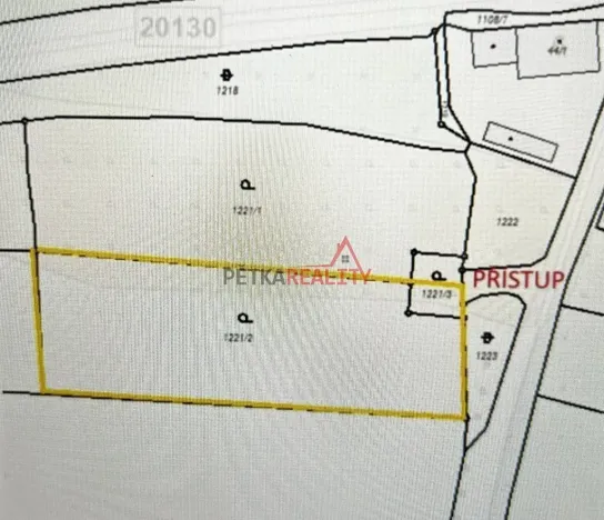 Prodej pozemku pro bydlení, Černíkovice, 2281 m2