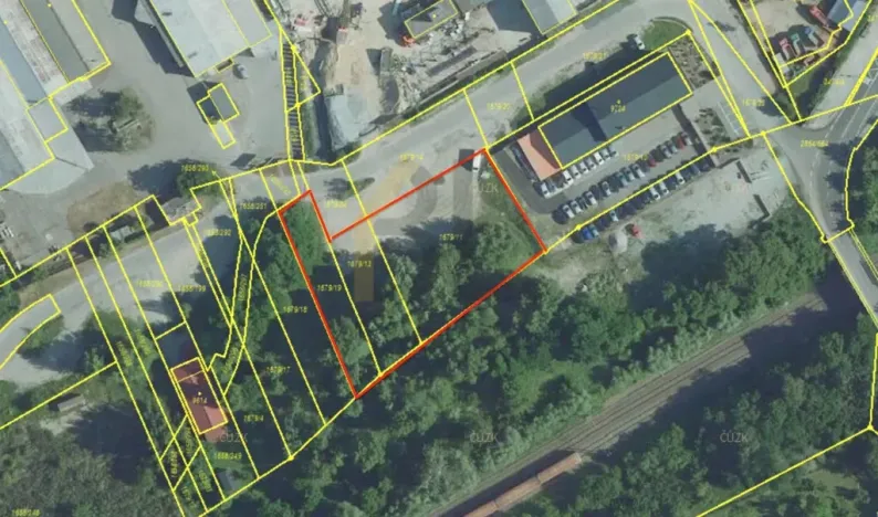 Pronájem komerčního pozemku, Hodonín, Na Výhoně, 3306 m2