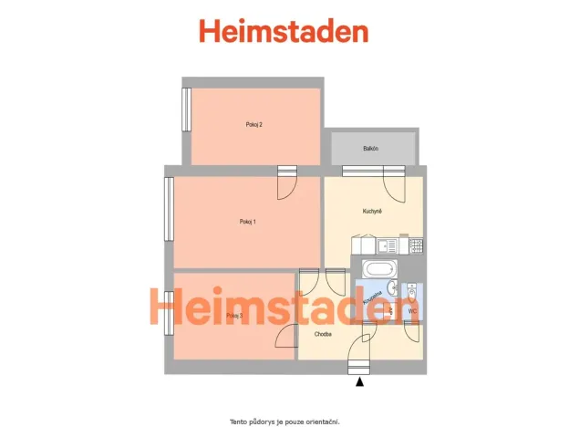 Pronájem bytu 3+1, Frýdek-Místek - Místek, Marie Majerové, 78 m2