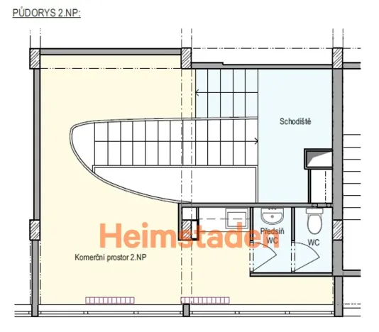 Pronájem kanceláře, Havířov - Město, nám. Republiky, 66 m2