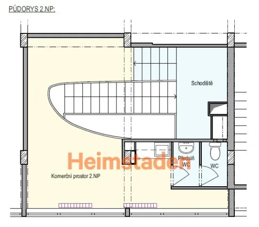 Pronájem kanceláře, Havířov - Město, nám. Republiky, 66 m2