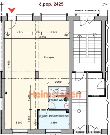 Pronájem kanceláře, Ostrava - Moravská Ostrava, Zborovská, 83 m2