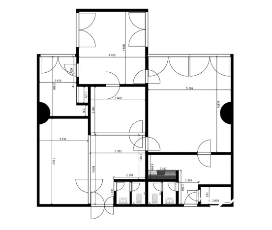 Pronájem kanceláře, Praha - Nové Město, Václavské náměstí, 134 m2