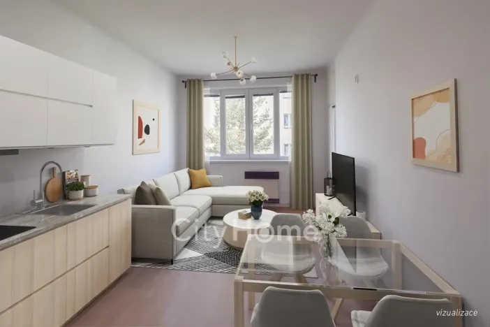 Prodej bytu 2+kk, Praha - Břevnov, Nad Kajetánkou, 51 m2