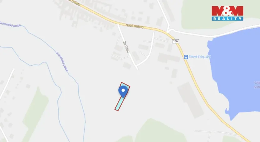 Prodej louky, Trhové Sviny, 1159 m2