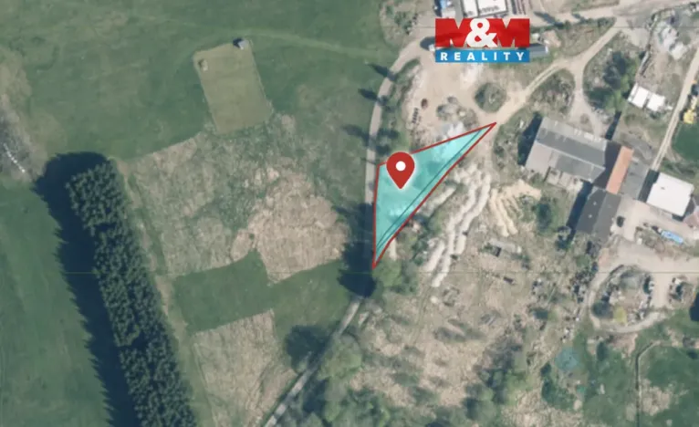 Prodej pozemku, Trhové Sviny, 879 m2