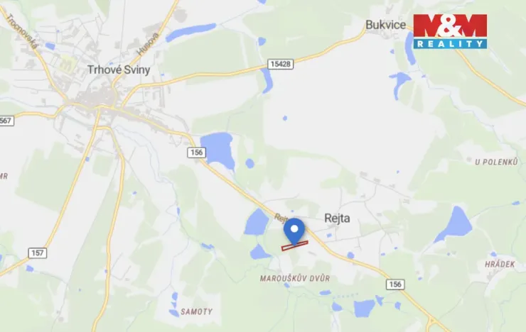 Prodej pole, Trhové Sviny, 5466 m2