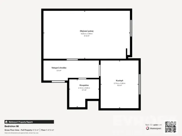 Prodej bytu 1+1, Špindlerův Mlýn - Bedřichov, 43 m2