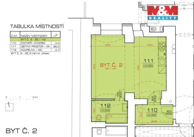 Pronájem bytu 1+kk, Třebechovice pod Orebem, Masarykovo náměstí, 37 m2
