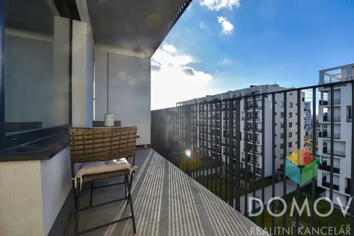 Pronájem bytu 1+kk, Praha - Vysočany, Smržových, 33 m2