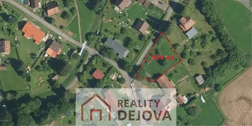 Prodej pozemku pro bydlení, Víska, 954 m2