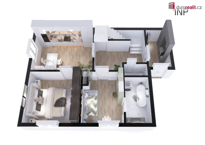 Prodej rodinného domu, Čerčany - Vysoká Lhota, Růžová, 130 m2