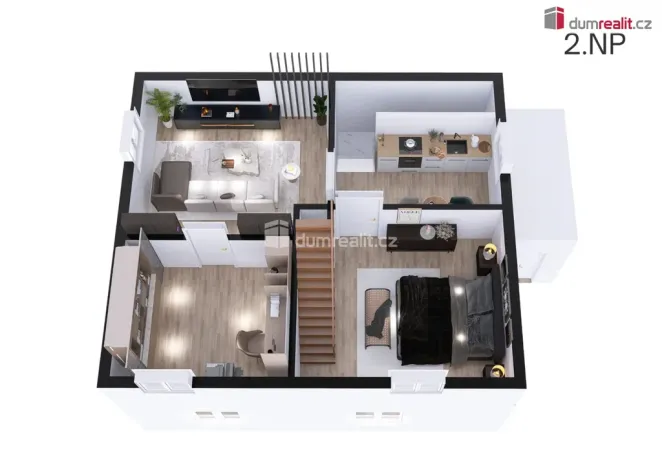 Prodej rodinného domu, Čerčany - Vysoká Lhota, Růžová, 130 m2