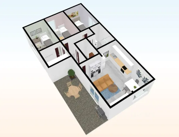 Pronájem rodinného domu, Zvěřínek, Nymburská, 64 m2