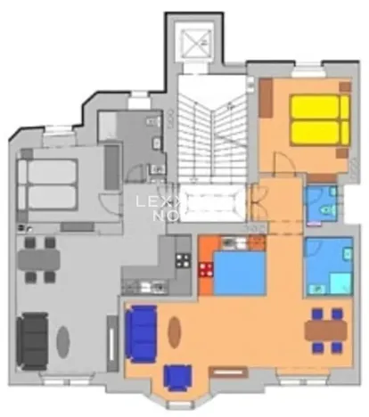 Pronájem bytu 2+kk, Praha - Vinohrady, Na Kozačce, 60 m2