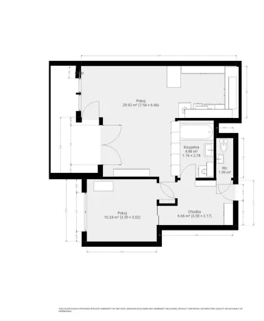 Pronájem bytu 2+kk, Brno, Kigginsova, 61 m2