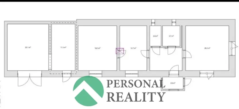 Pronájem rodinného domu, Petrovice I - Újezdec, 67 m2